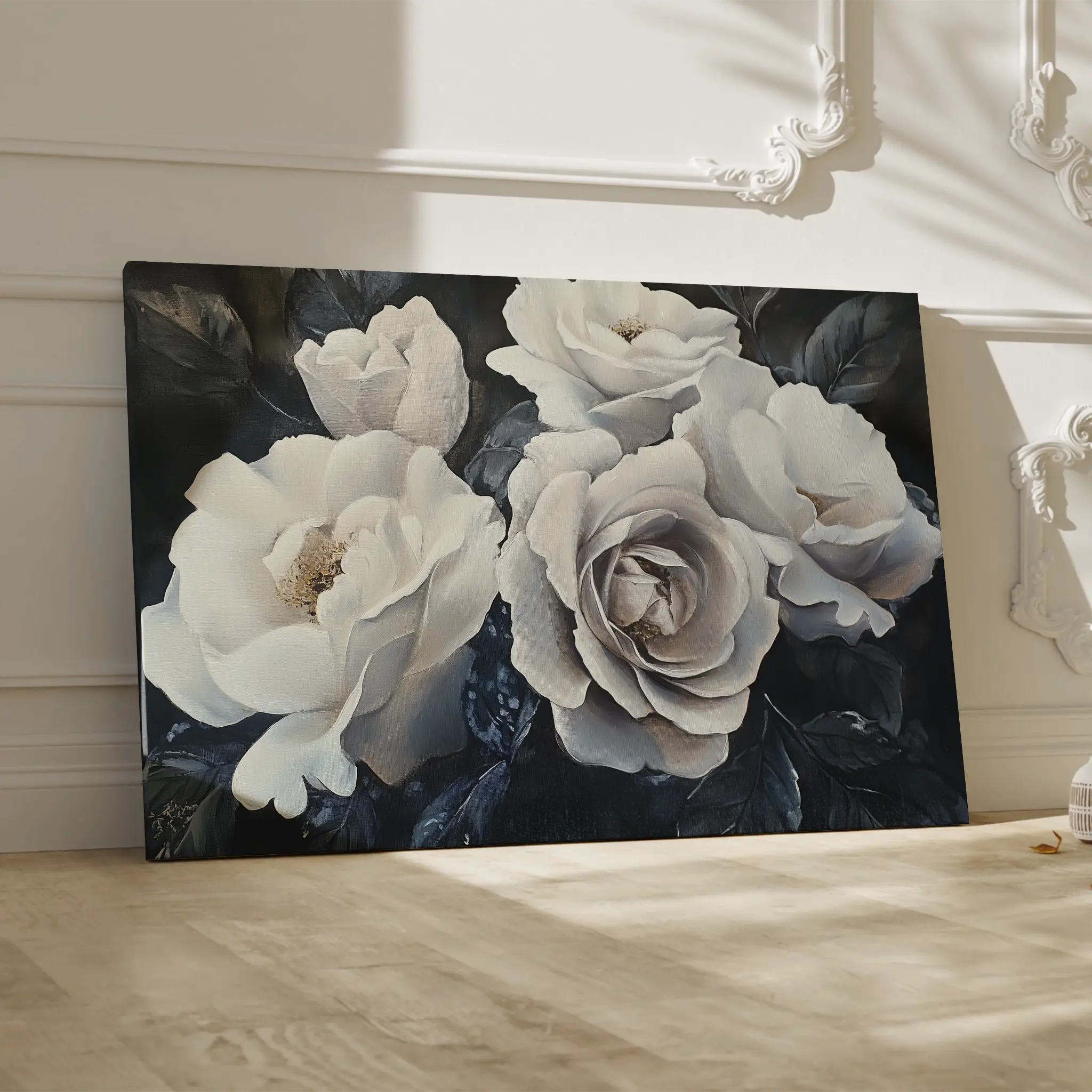 Floral Canvas Wall Art WAD1185-F 90 x 60 cm / Stretched on hidden frame