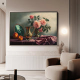 Floral Canvas Wall Art WAD1186-F 90 x 60 cm / Stretched on hidden frame