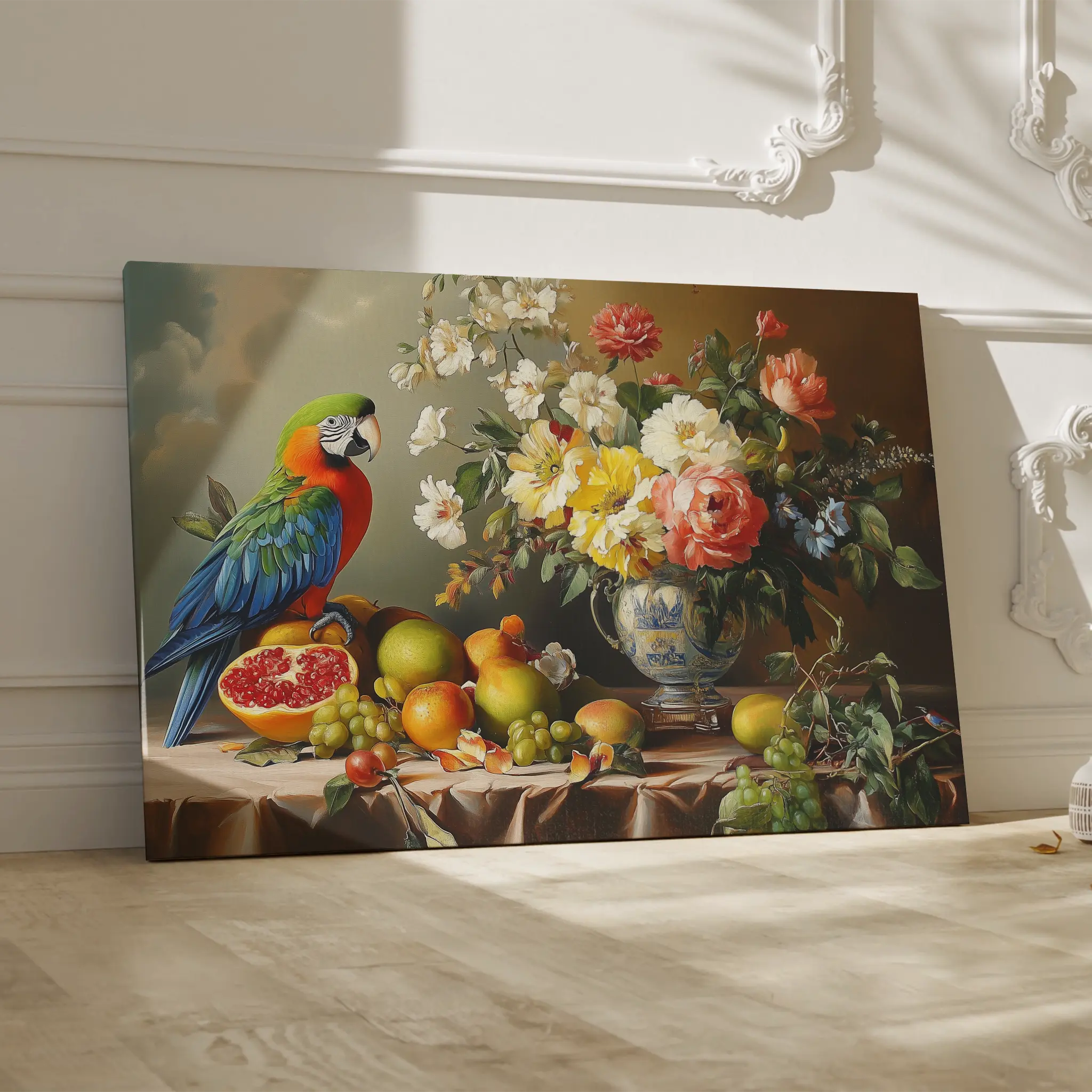 Floral Canvas Wall Art WAD1188-F 90 x 60 cm / Stretched on hidden frame