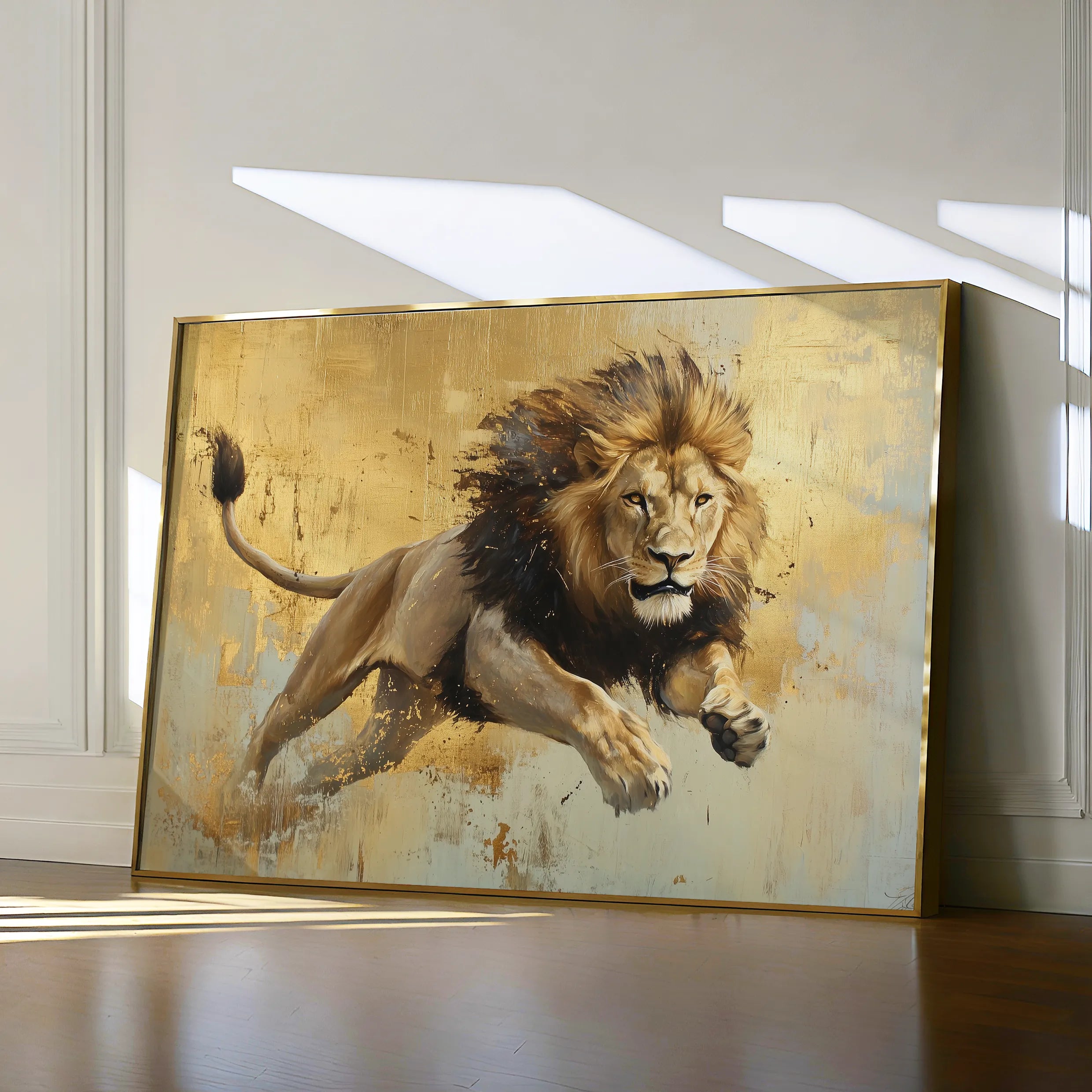 Animals Canvas Wall Art WAD119-AN 90 x 60 cm / Stretched on hidden frame
