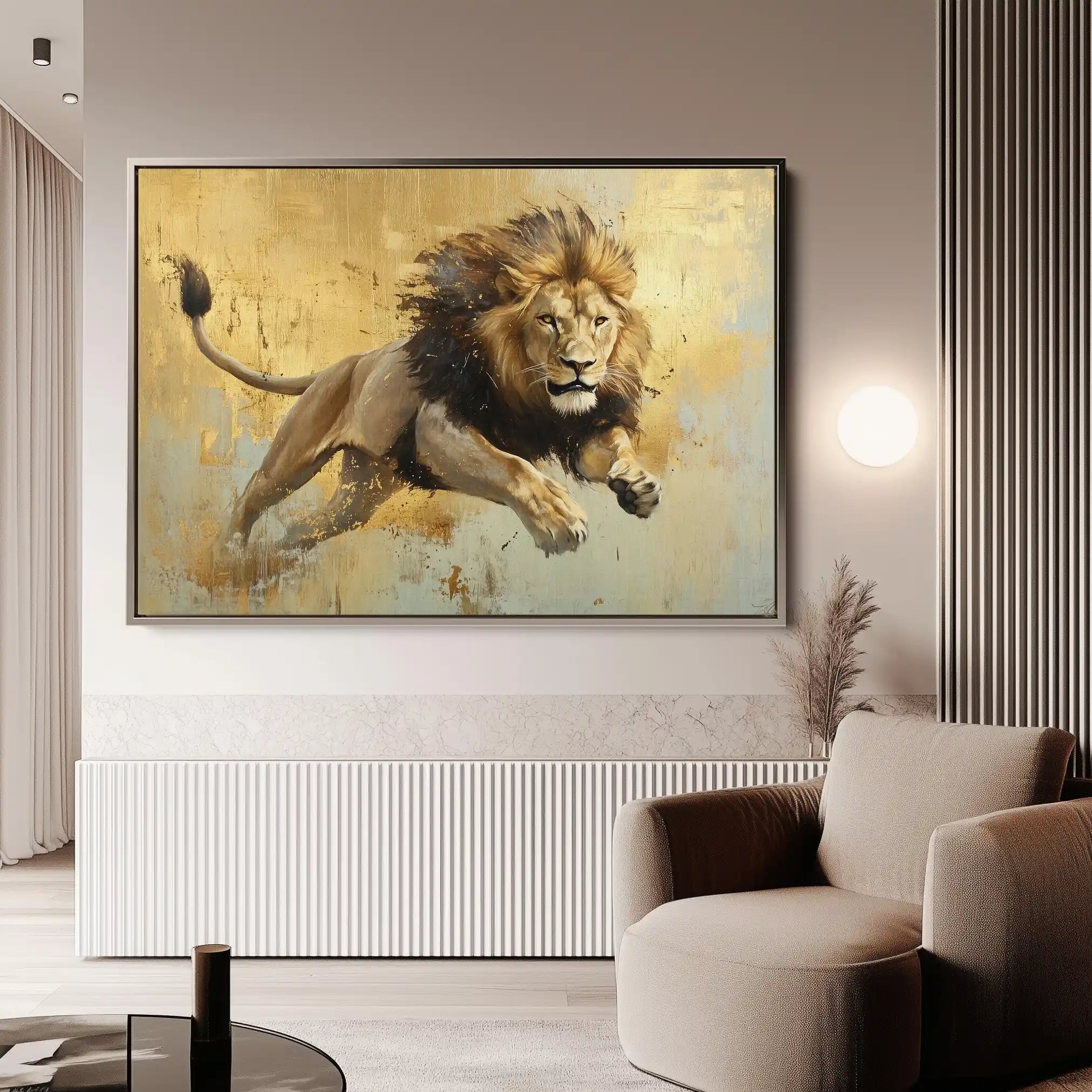 Animals 119 Canvas Art 90 x 60 cm / Stretched on hidden frame