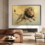 Animals 119 Canvas Art 90 x 60 cm / Stretched on hidden frame