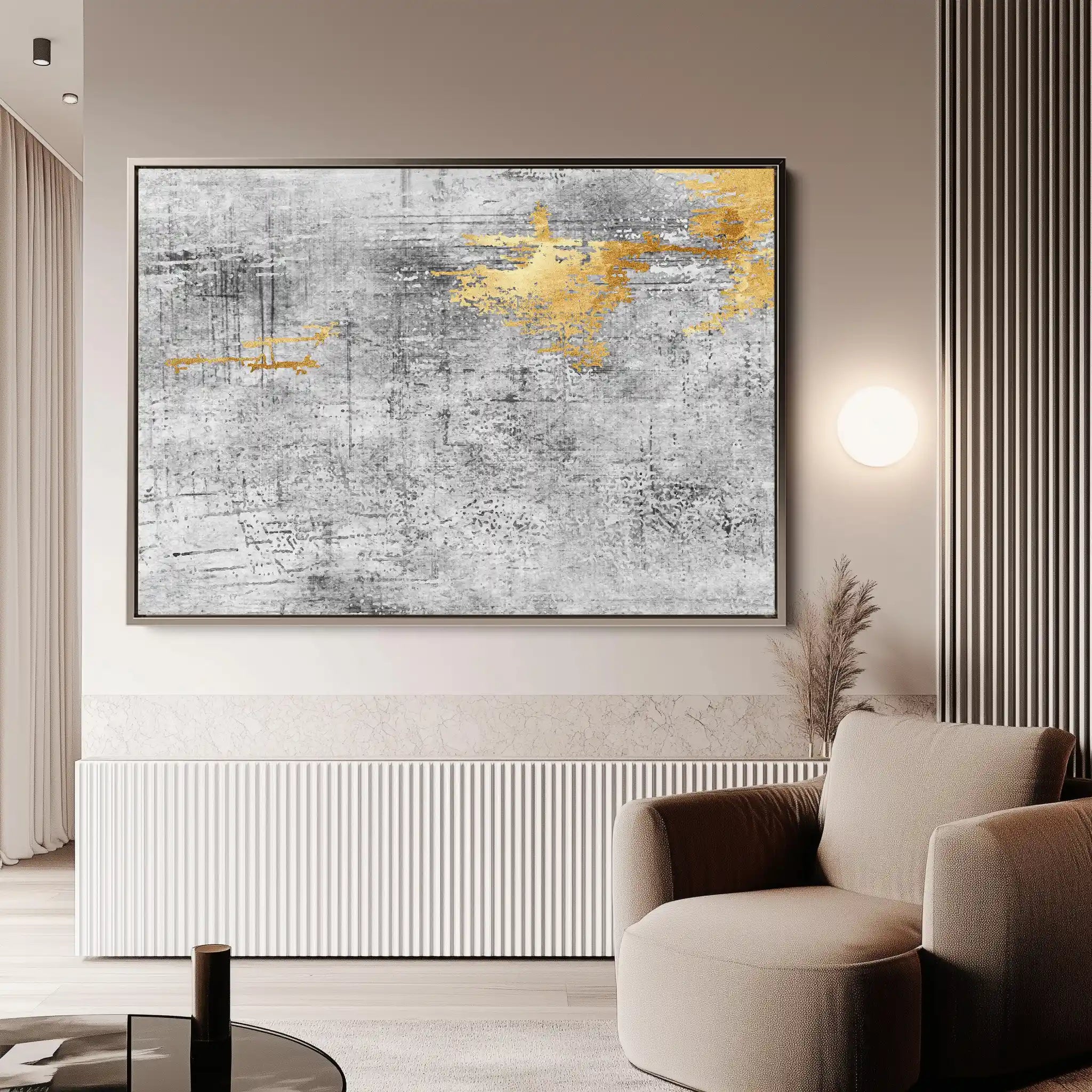 Abstract 119 Canvas Art 60 x 40 cm / Stretched on hidden frame