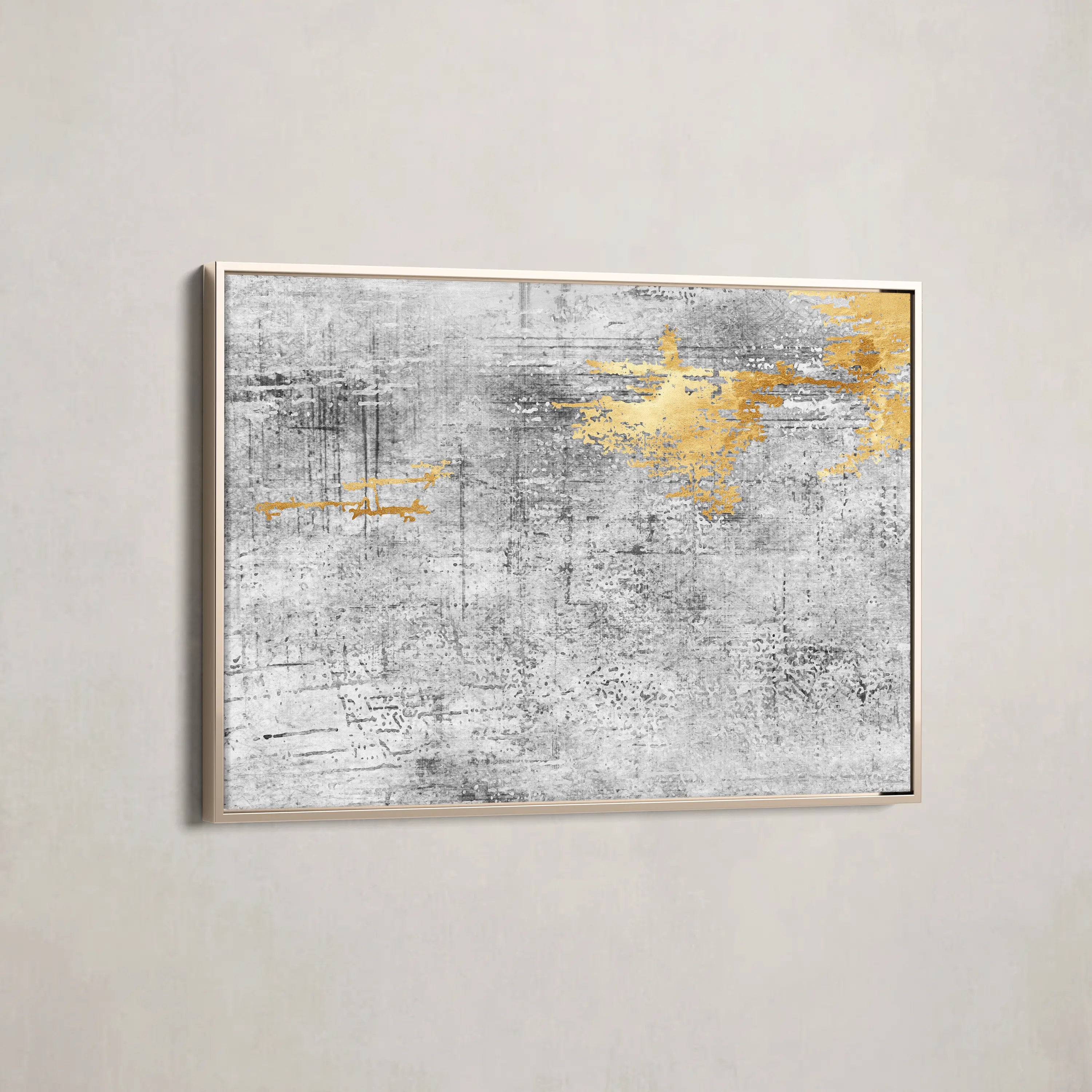 Abstract Canvas Wall Art WAD119-A 90 x 60 cm / Stretched on hidden frame