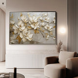 Floral Canvas Wall Art WAD119-F 90 x 60 cm / Stretched on hidden frame