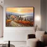Landscape 119 Canvas Art 90 x 60 cm / Stretched on hidden frame