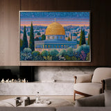 Palestine 119 Canvas Art 60 x 40 cm / Stretched on hidden frame