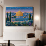 Palestine 119 Canvas Art 60 x 40 cm / Stretched on hidden frame