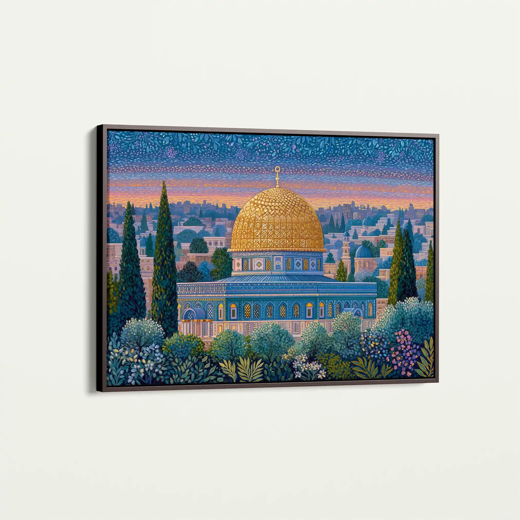 Palestine 119 Canvas Art 60 x 40 cm / Stretched on hidden frame