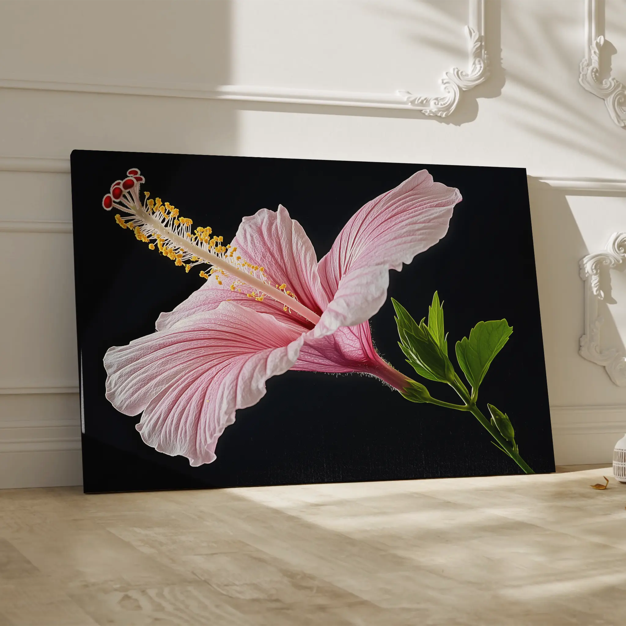 Floral Canvas Wall Art WAD1190-F 90 x 60 cm / Stretched on hidden frame