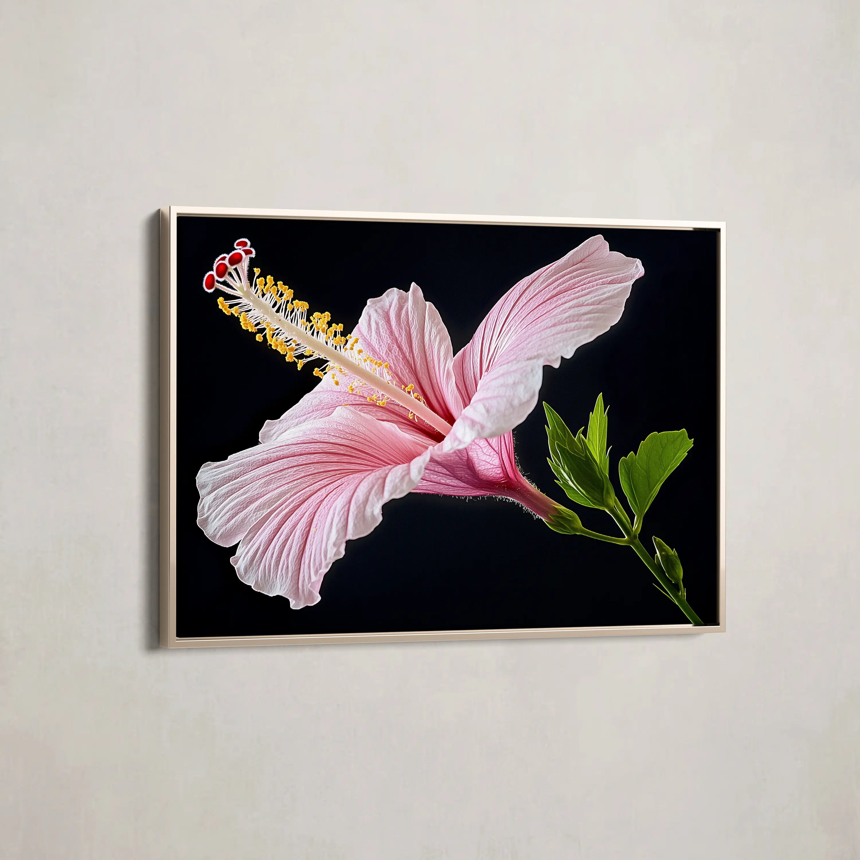 Floral Canvas Wall Art WAD1190-F 90 x 60 cm / Stretched on hidden frame