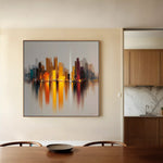 Abstract 1191 Canvas Art 60 x 60 cm / Stretched on hidden frame