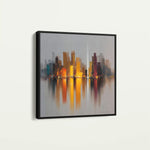 Abstract 1191 Canvas Art 60 x 60 cm / Stretched on hidden frame