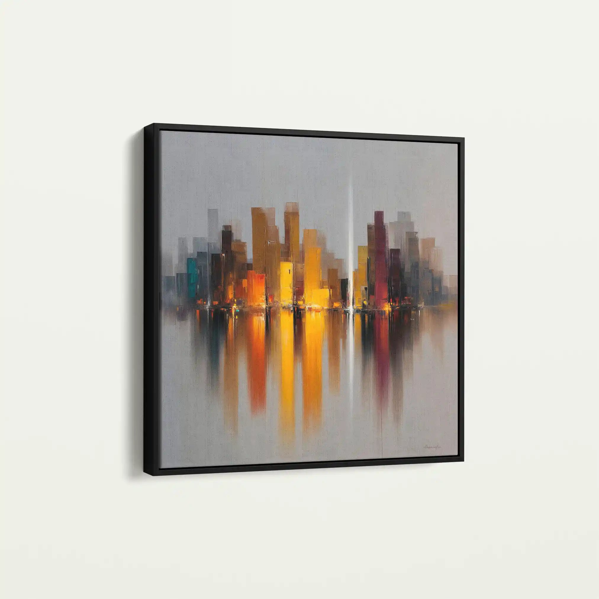 Abstract 1191 Canvas Art 60 x 60 cm / Stretched on hidden frame