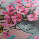 Floral Canvas Wall Art WAD1192-F 90 x 60 cm / Stretched on hidden frame