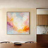 Abstract 1193 Canvas Art 60 x 60 cm / Stretched on hidden frame