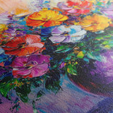 Floral Canvas Wall Art WAD1193-F 90 x 60 cm / Stretched on hidden frame
