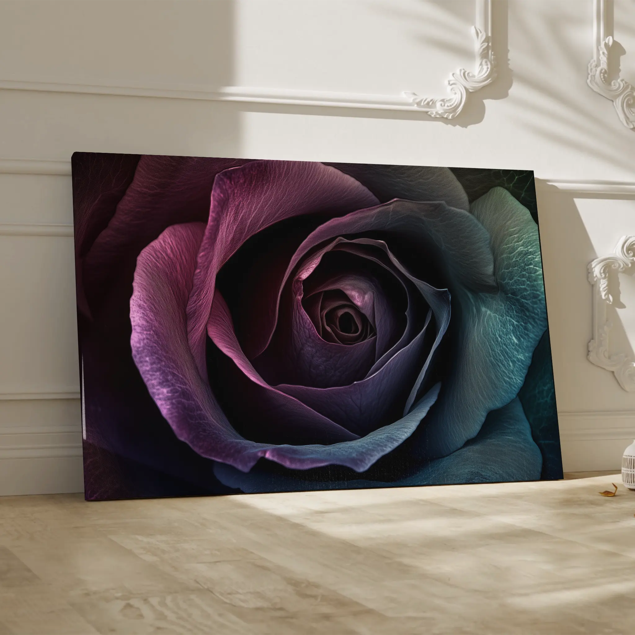 Floral Canvas Wall Art WAD1195-F 90 x 60 cm / Stretched on hidden frame