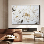 Floral Canvas Wall Art WAD1196-F 90 x 60 cm / Stretched on hidden frame