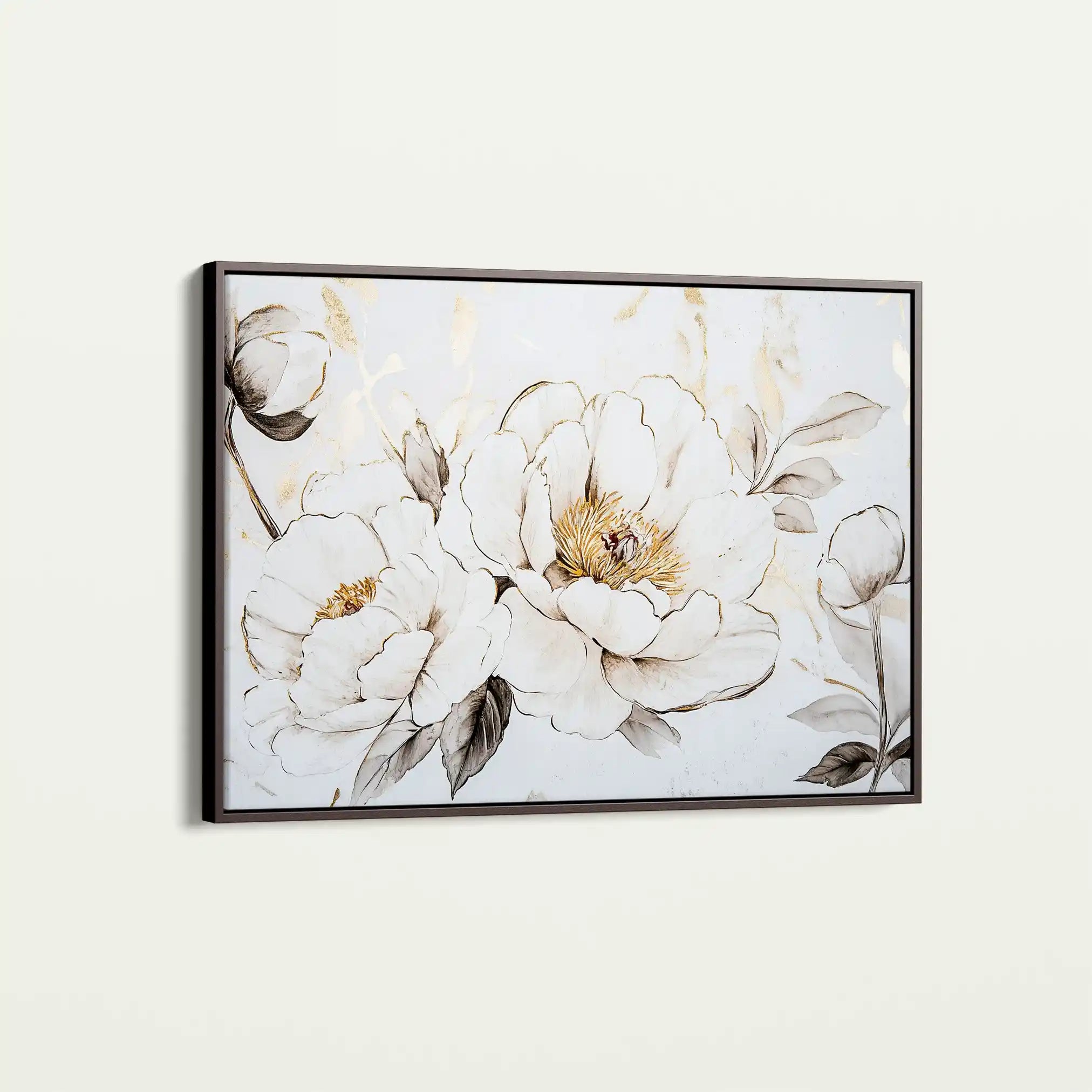 Floral Canvas Wall Art WAD1196-F 90 x 60 cm / Stretched on hidden frame