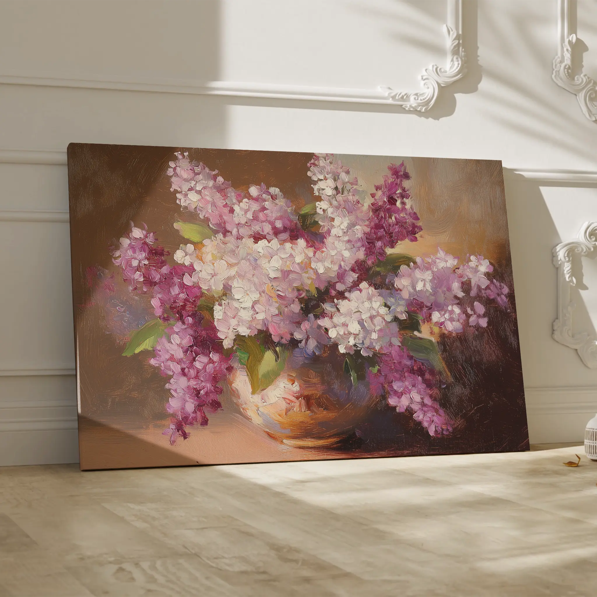 Floral Canvas Wall Art WAD1197-F 90 x 60 cm / Stretched on hidden frame