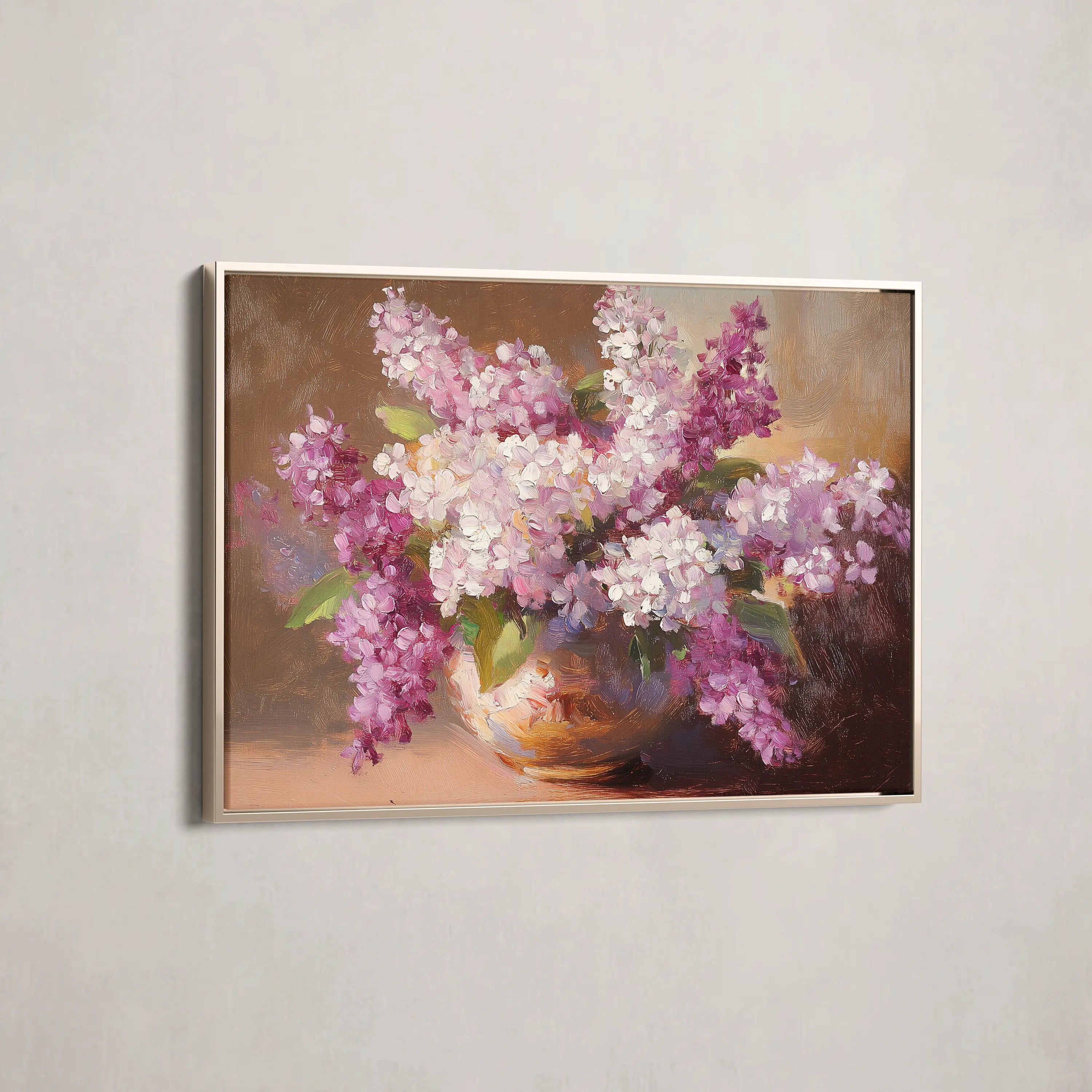 Floral Canvas Wall Art WAD1197-F 90 x 60 cm / Stretched on hidden frame