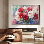 Floral Canvas Wall Art WAD1198-F 90 x 60 cm / Stretched on hidden frame