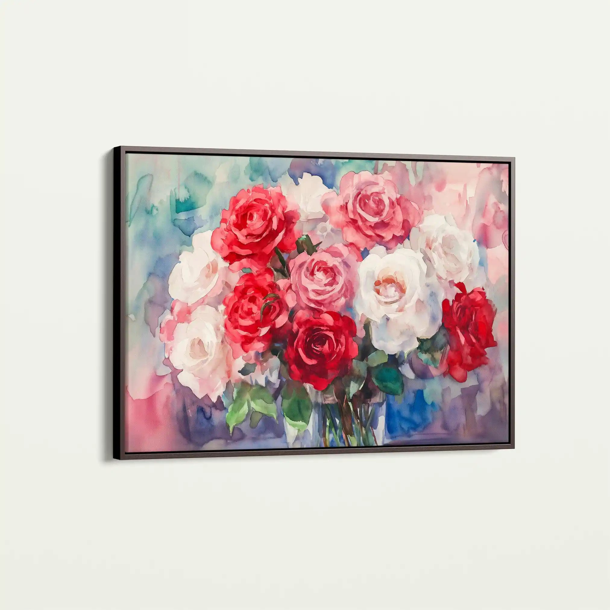 Floral Canvas Wall Art WAD1198-F 90 x 60 cm / Stretched on hidden frame