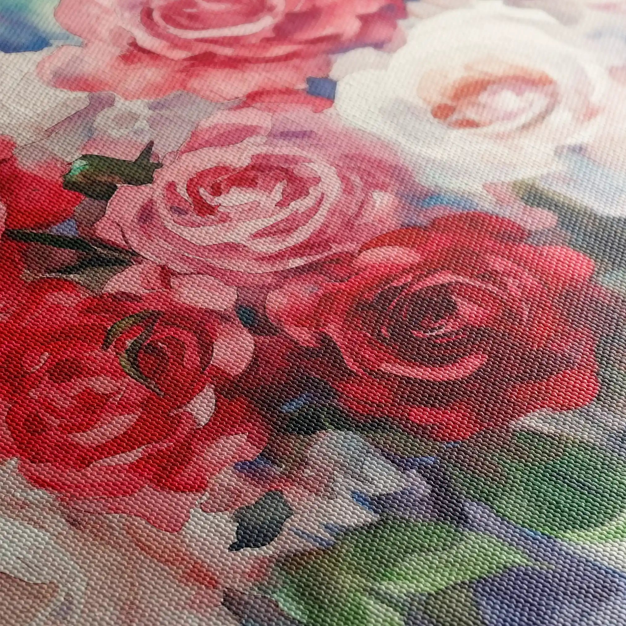 Floral Canvas Wall Art WAD1198-F 90 x 60 cm / Stretched on hidden frame