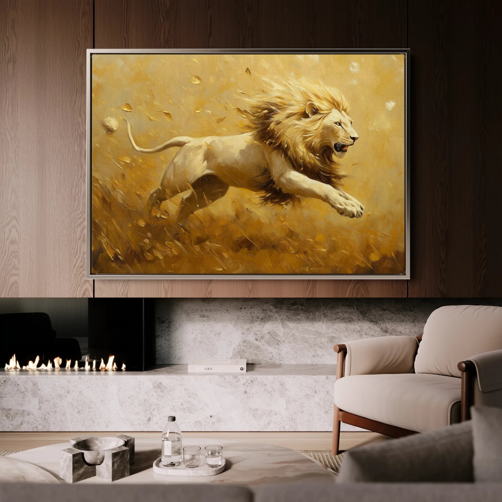 Animals Canvas Wall Art WAD120-AN 90 x 60 cm / Stretched on hidden frame