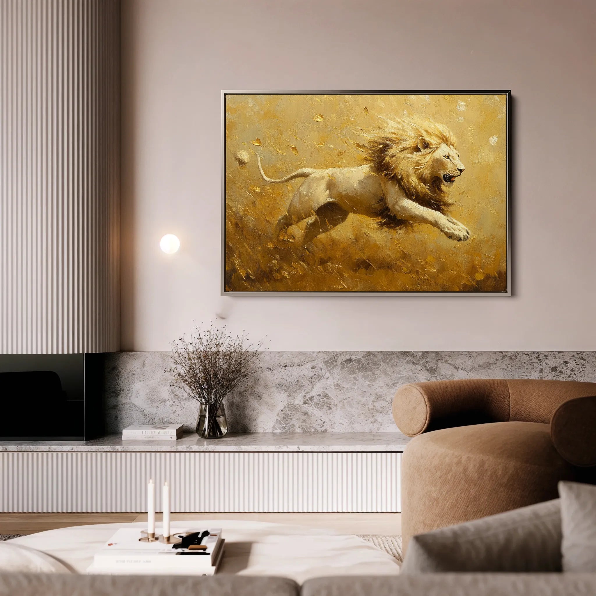 Animals Canvas Wall Art WAD120-AN 90 x 60 cm / Stretched on hidden frame