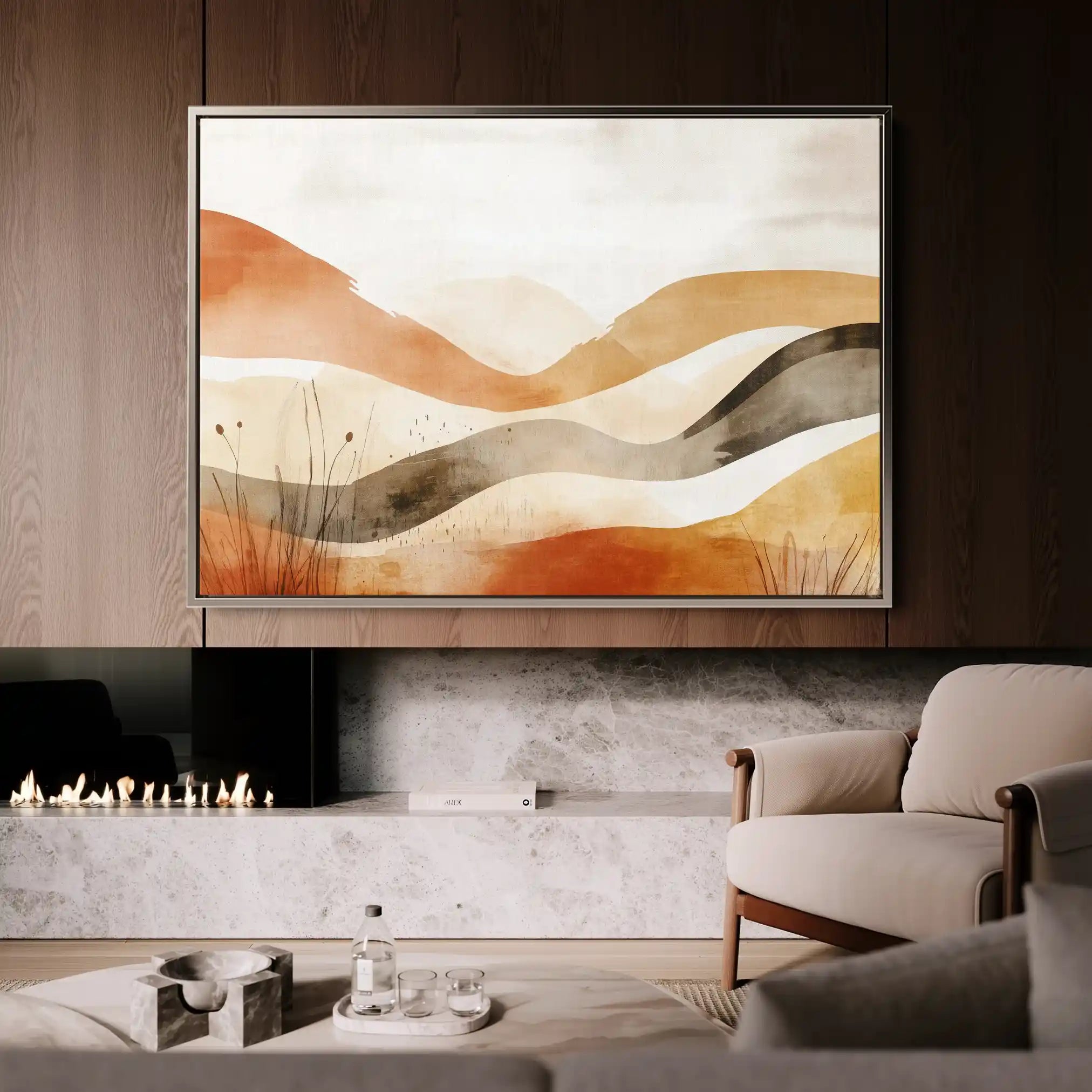 Boho 120 Canvas Art 90 x 60 cm / Stretched on hidden frame