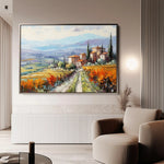 Landscape 120 Canvas Art 90 x 60 cm / Stretched on hidden frame