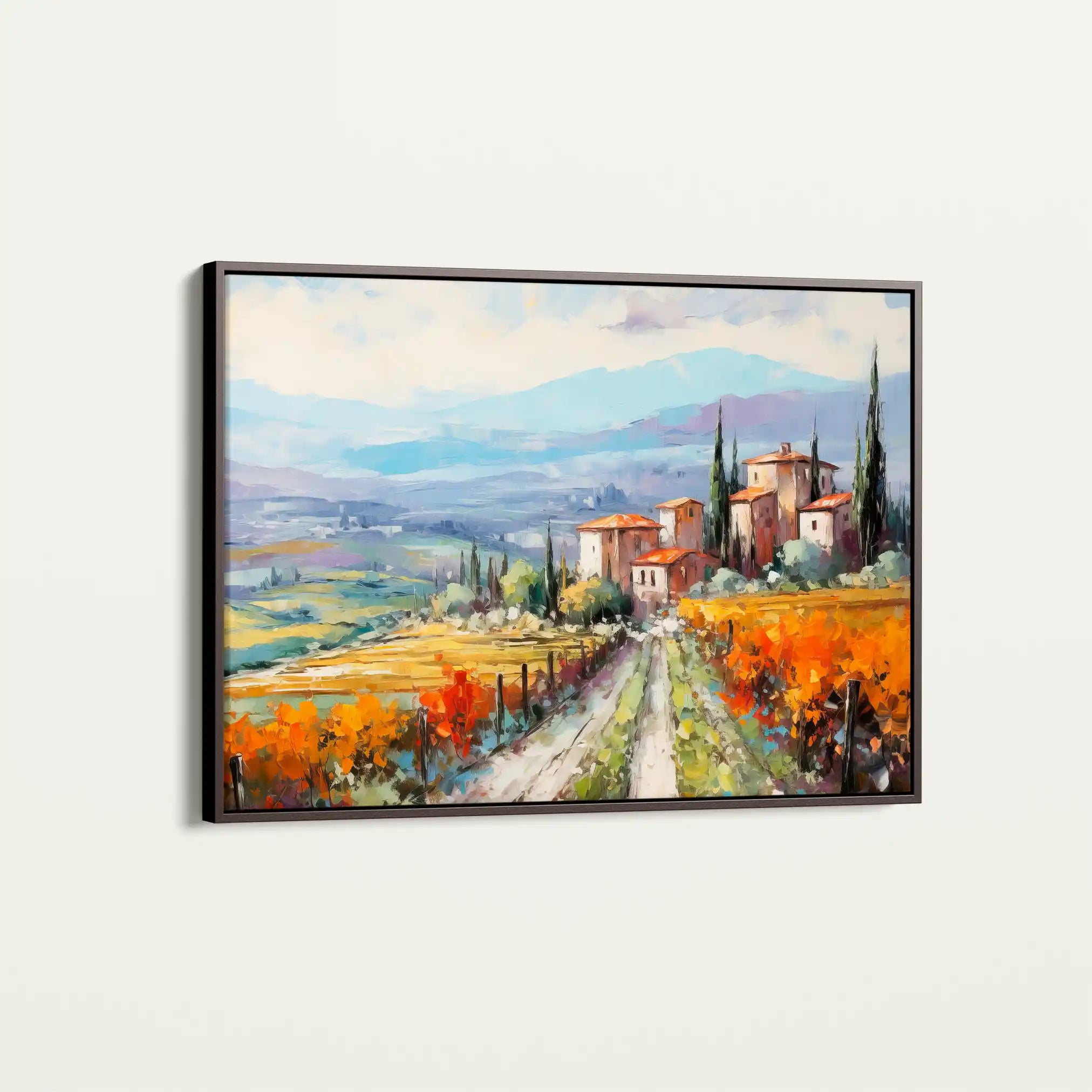 Landscape 120 Canvas Art 90 x 60 cm / Stretched on hidden frame