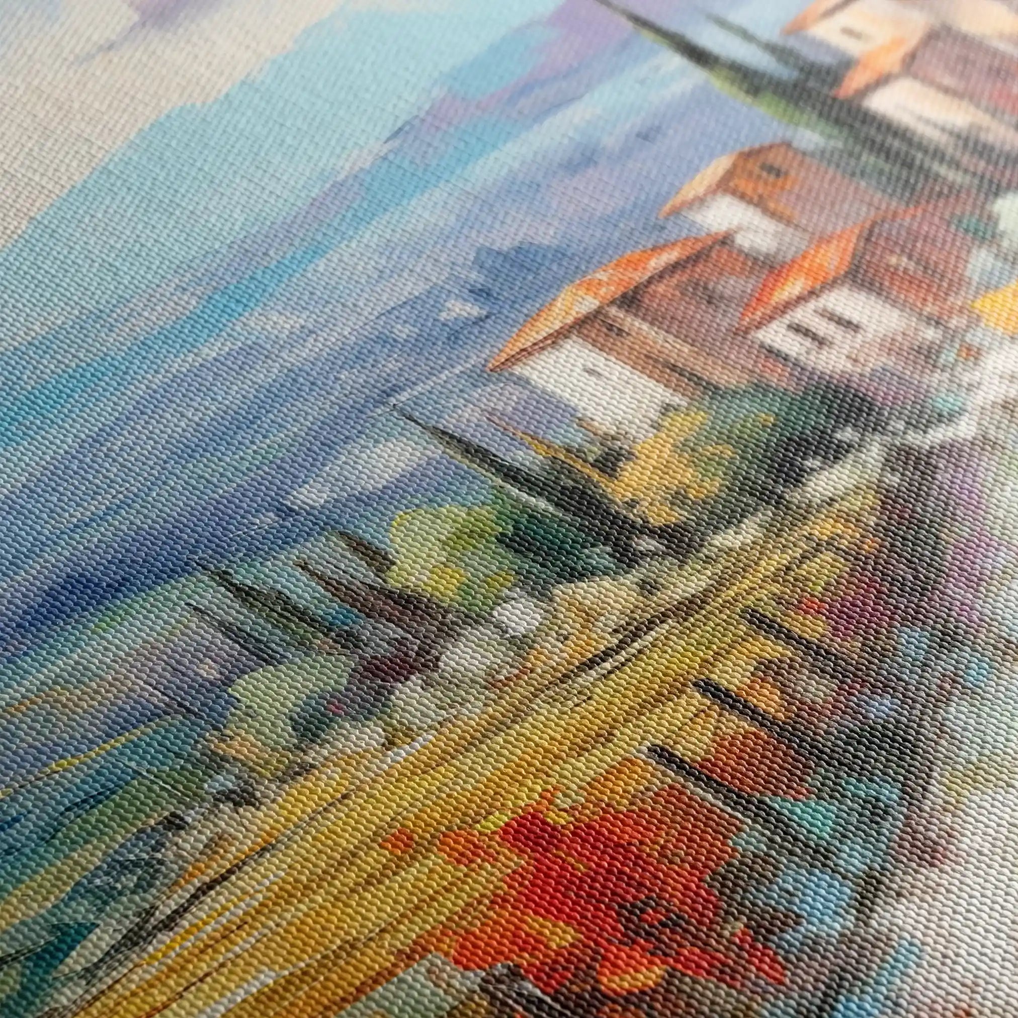 Landscape 120 Canvas Art 90 x 60 cm / Stretched on hidden frame