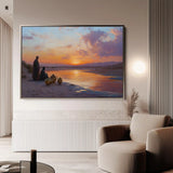 Orientalist 120 Canvas Art 90 x 60 cm / Stretched on hidden frame