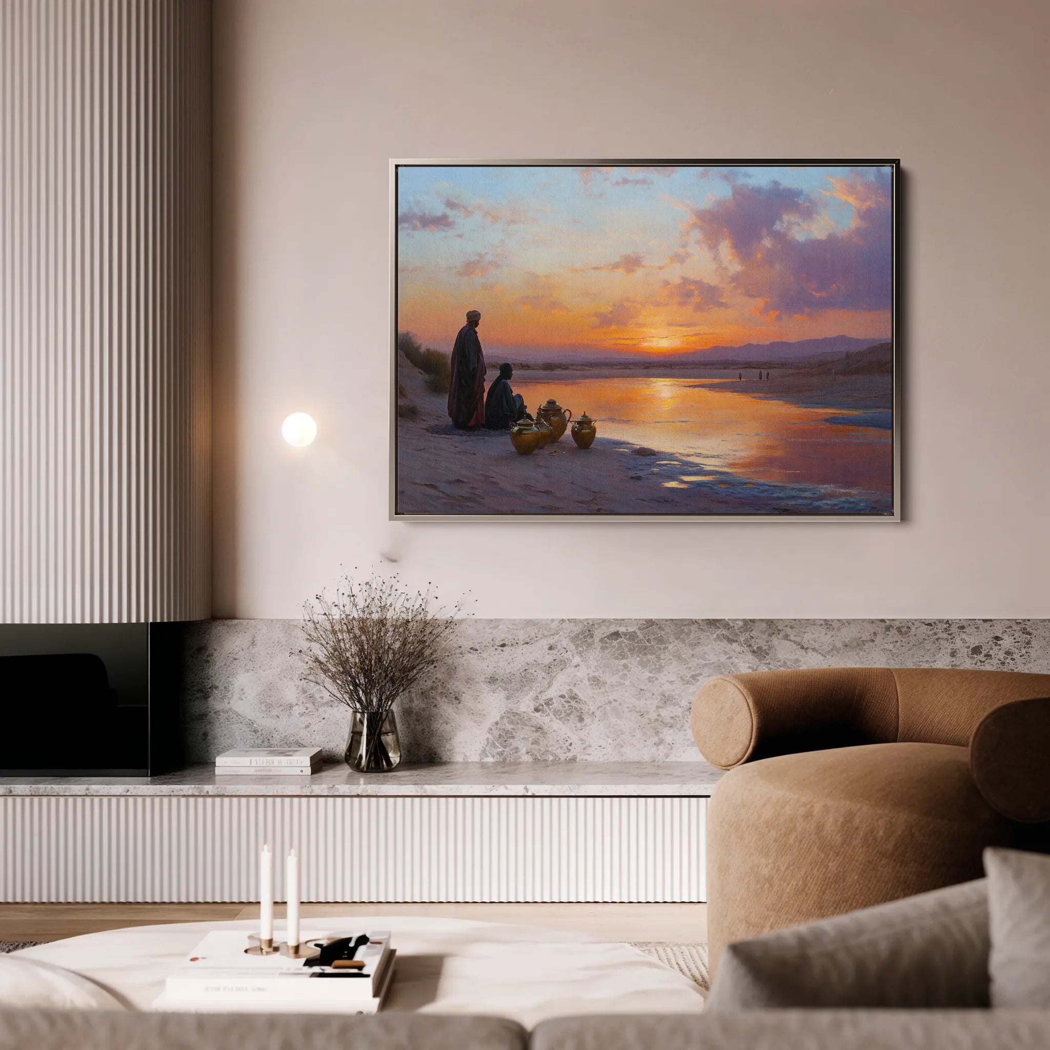 Orientalist Canvas Wall Art WAD120-OR 90 x 60 cm / Stretched on hidden frame