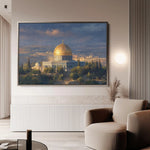 Palestine 120 Canvas Art 60 x 40 cm / Stretched on hidden frame