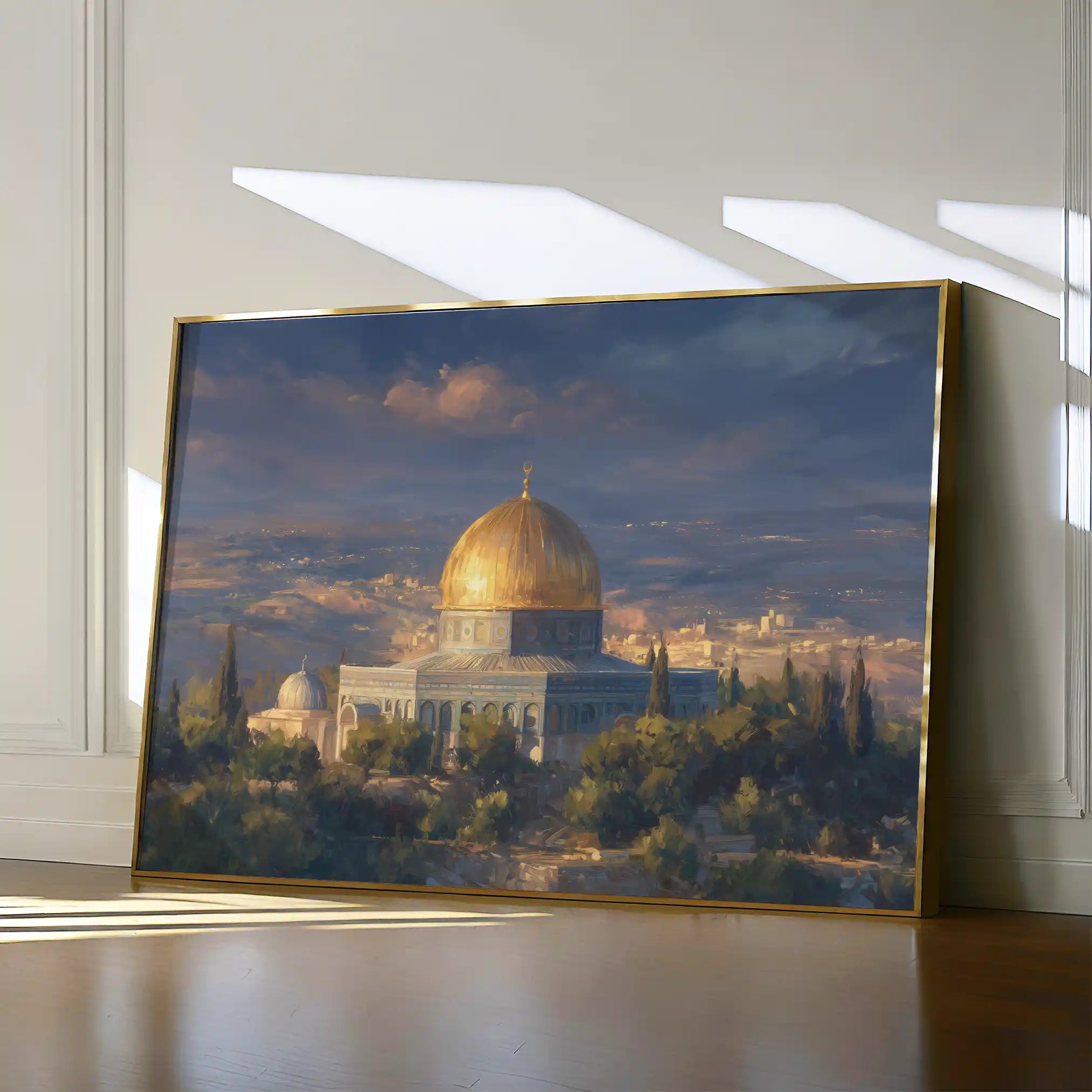 Palestine 120 Canvas Art 60 x 40 cm / Stretched on hidden frame