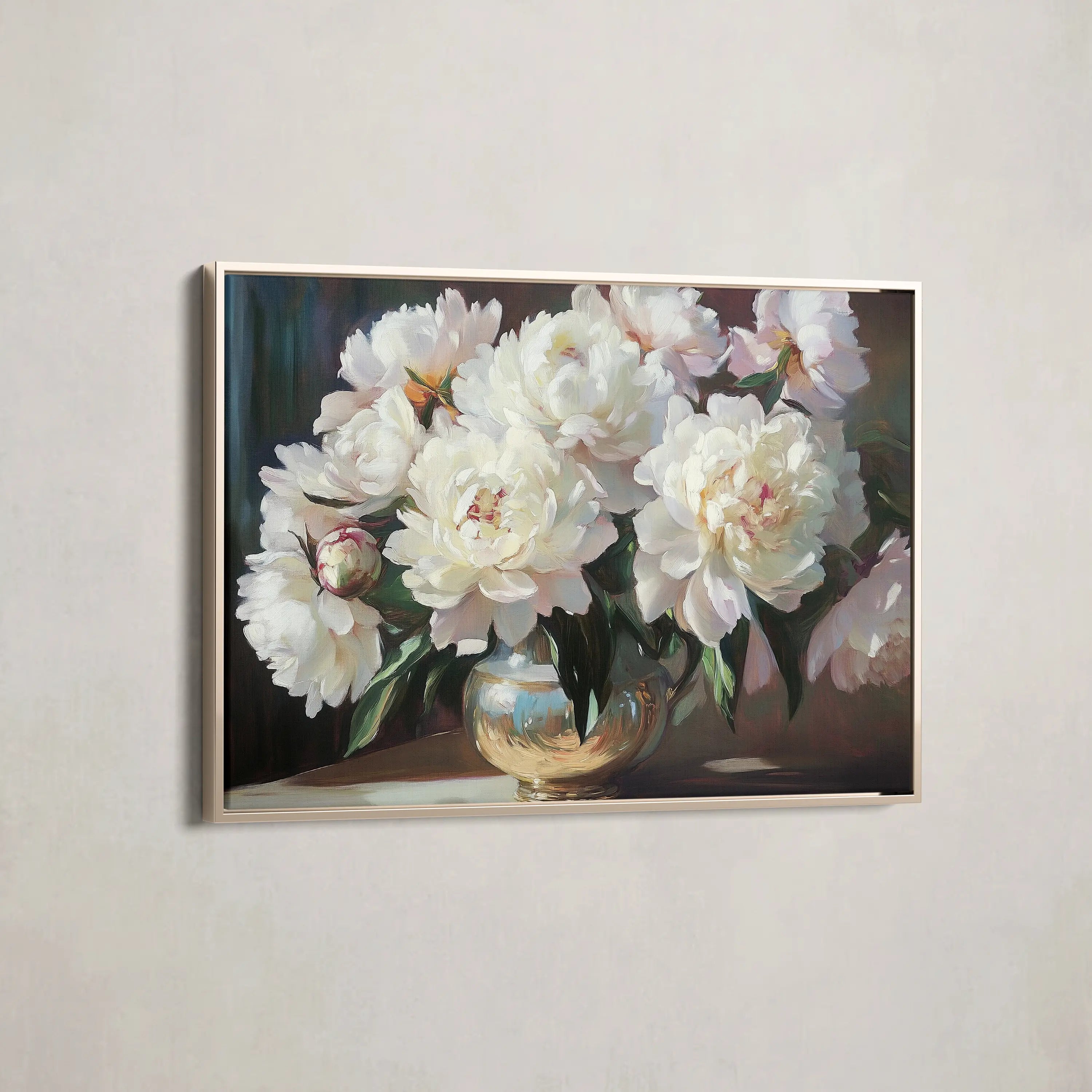 Floral Canvas Wall Art WAD1200-F 90 x 60 cm / Stretched on hidden frame