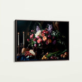 Floral Canvas Wall Art WAD1202-F 90 x 60 cm / Stretched on hidden frame