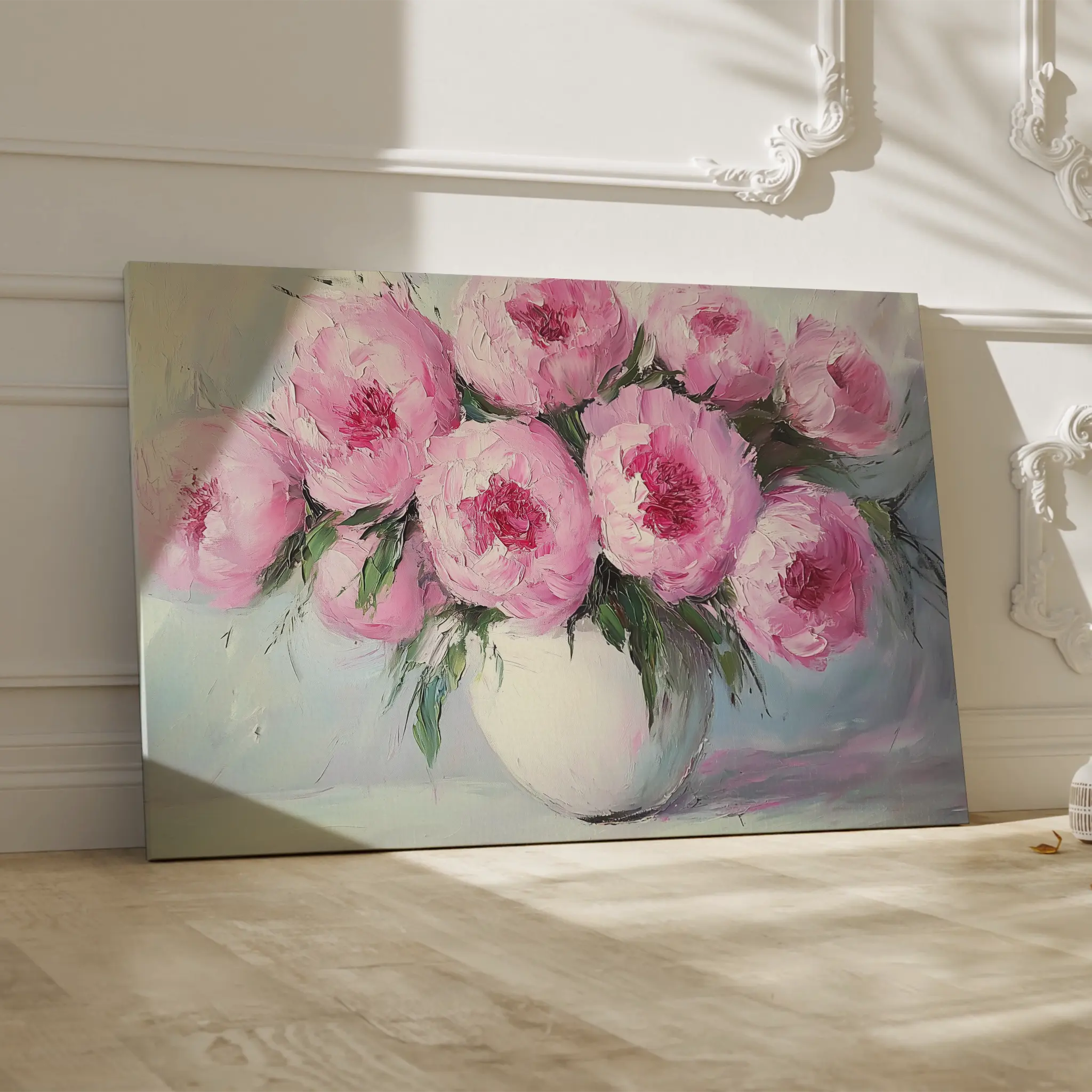 Floral Canvas Wall Art WAD1203-F 90 x 60 cm / Stretched on hidden frame