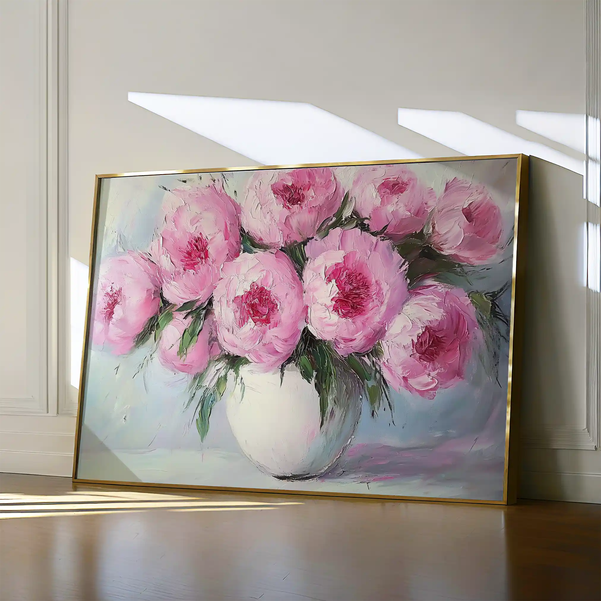 Floral Canvas Wall Art WAD1203-F 90 x 60 cm / Stretched on hidden frame