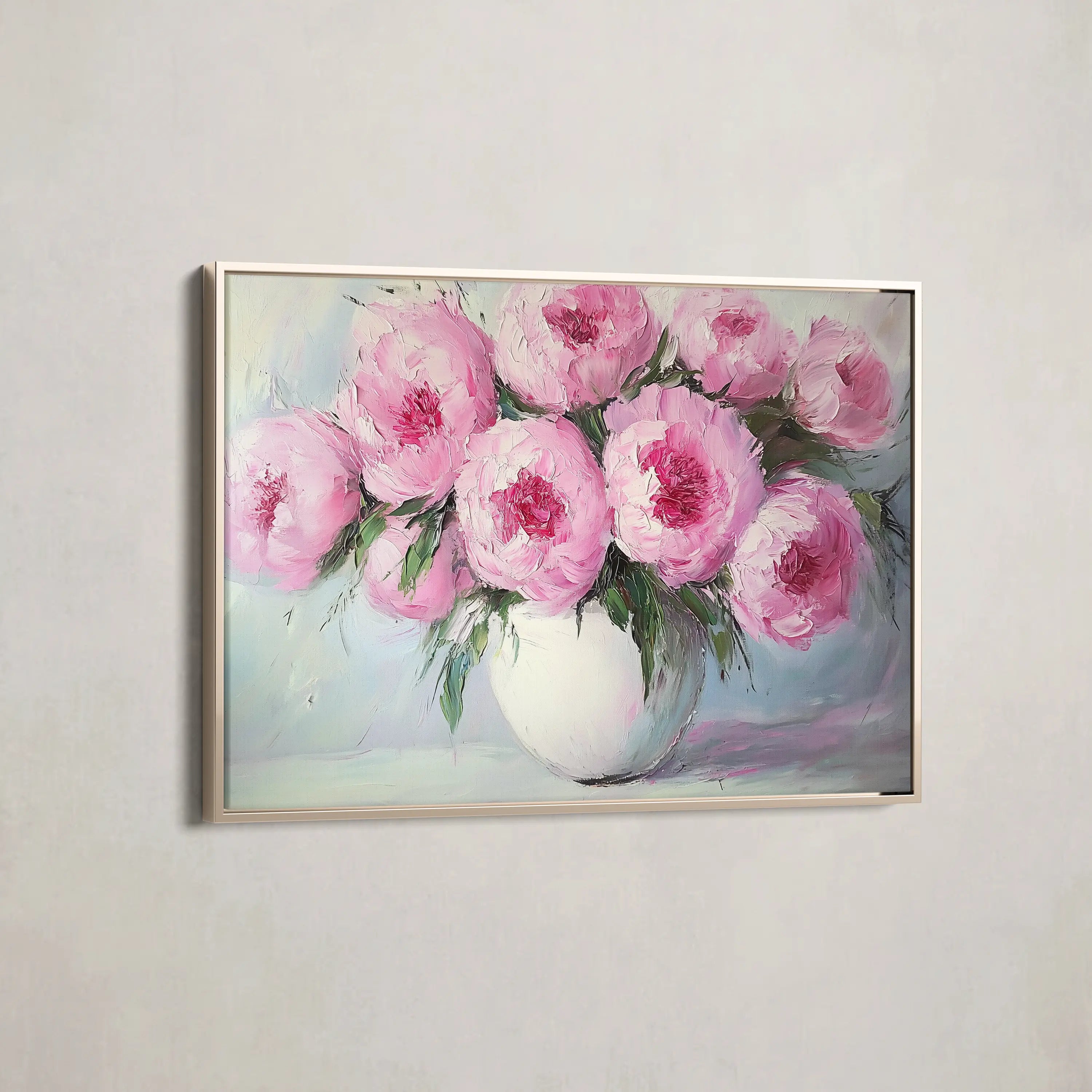 Floral Canvas Wall Art WAD1203-F 90 x 60 cm / Stretched on hidden frame