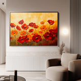 Floral Canvas Wall Art WAD1204-F 90 x 60 cm / Stretched on hidden frame