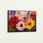 Floral Canvas Wall Art WAD1205-F 90 x 60 cm / Stretched on hidden frame