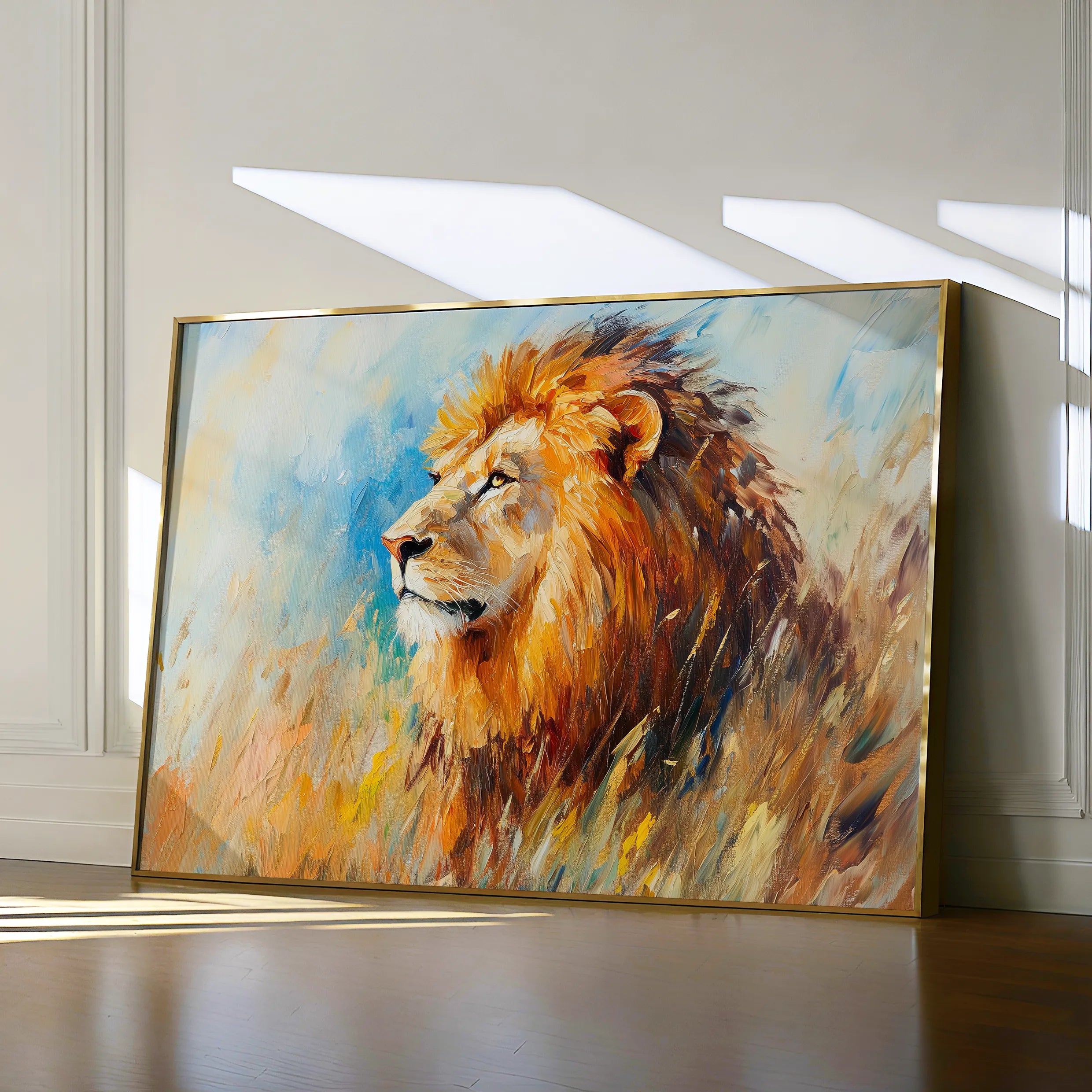 Animals Canvas Wall Art WAD121-AN 90 x 60 cm / Stretched on hidden frame