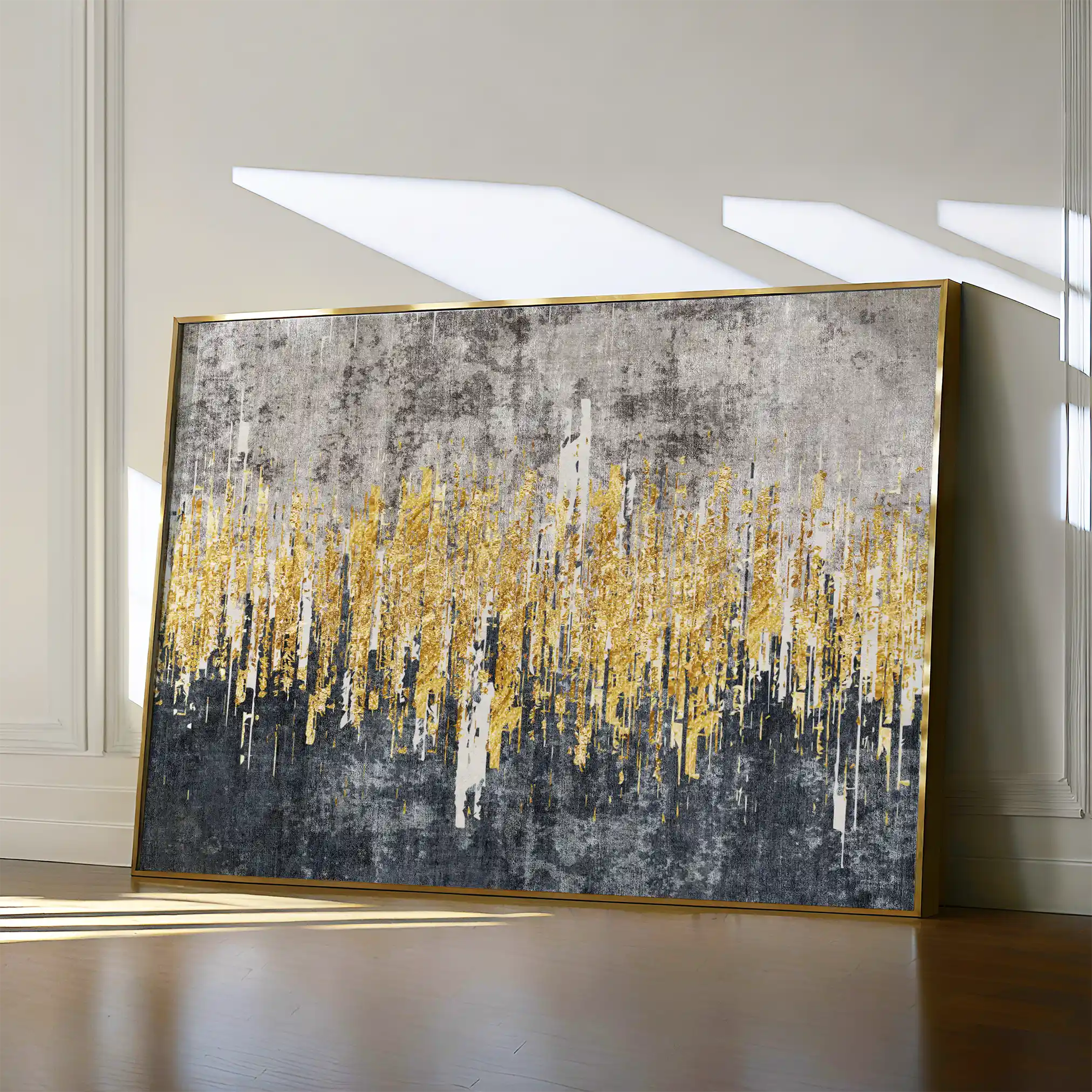 Abstract Canvas Wall Art WAD121-A 90 x 60 cm / Stretched on hidden frame