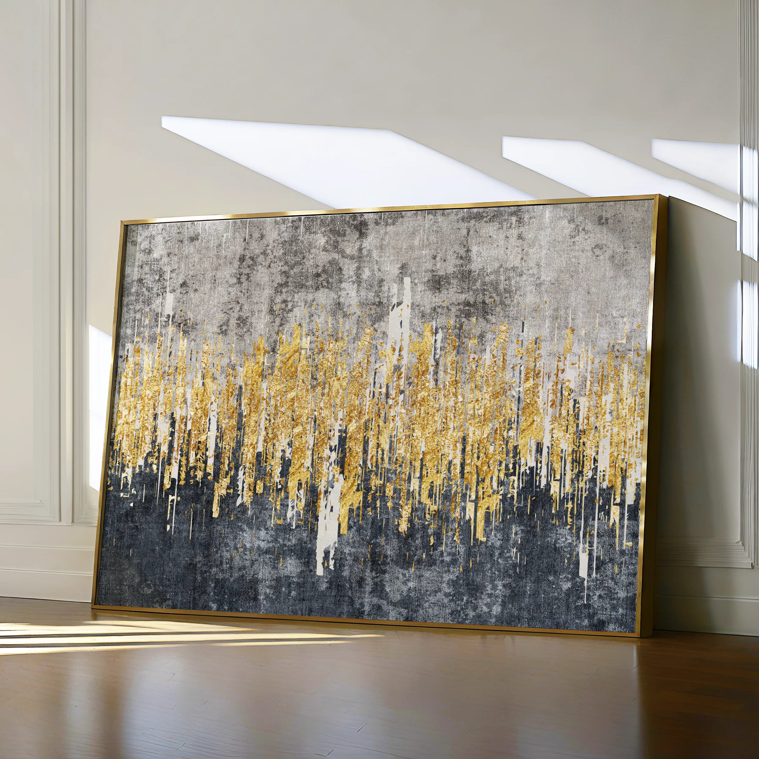 Abstract Canvas Wall Art WAD121-A 90 x 60 cm / Stretched on hidden frame