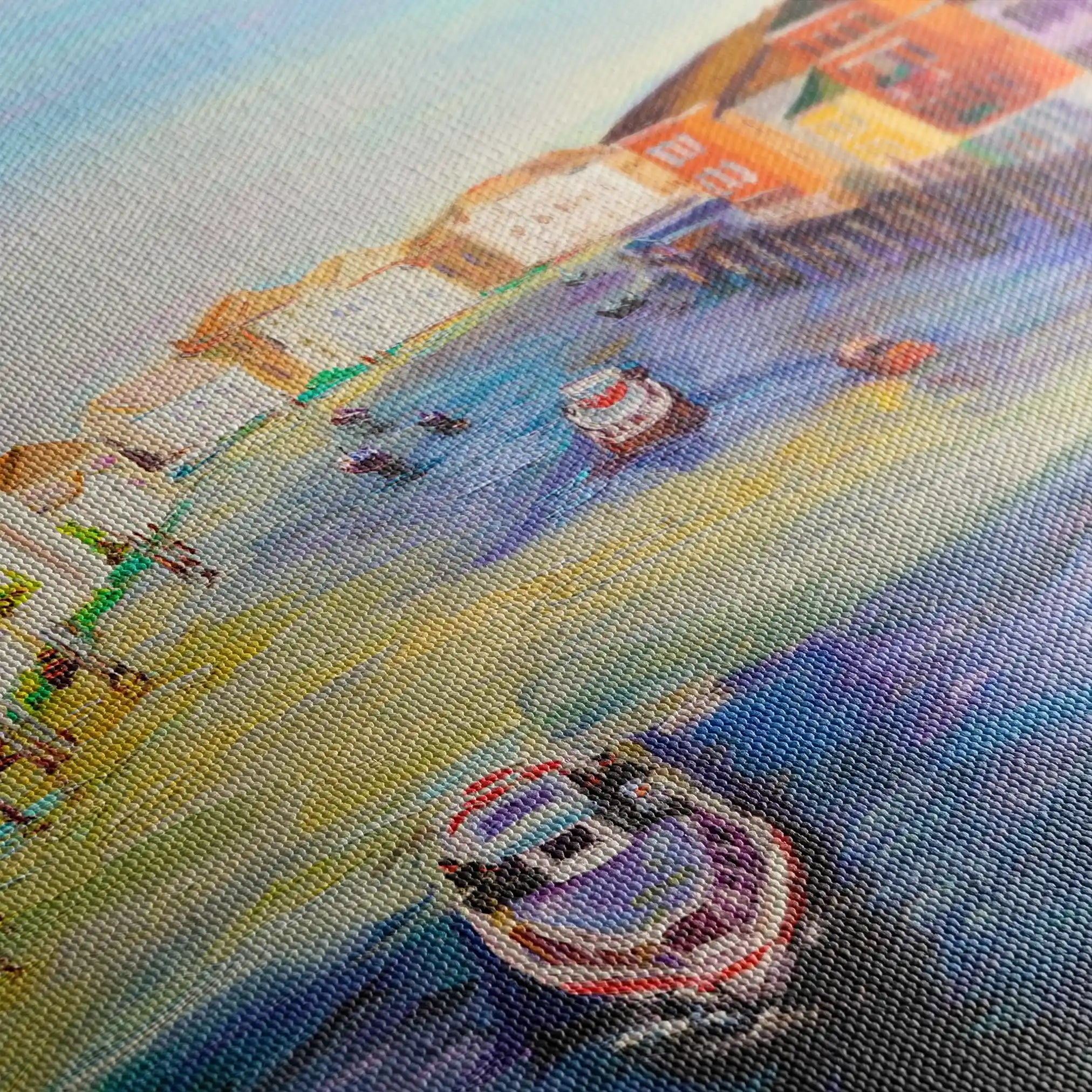 Landscape 121 Canvas Art 90 x 60 cm / Stretched on hidden frame